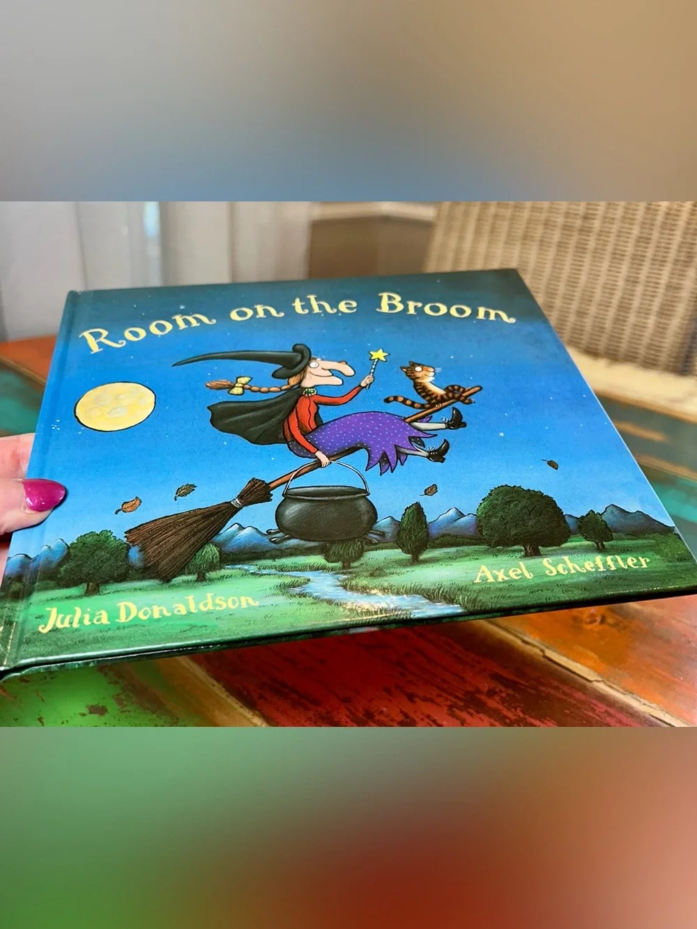 Room on the Broom Board Book Spooky Season Kids Julia Donaldson (2019 Ed)